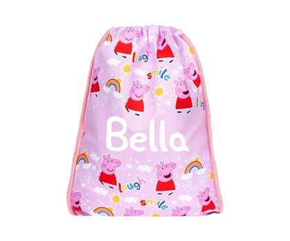 Peppa Pig Personalised Lightweight Backpack