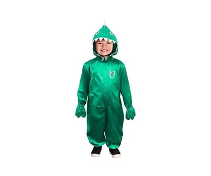 Amscan 9907253 Childs Unisex Dino Jumpsuit Fancy Dress Costume