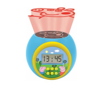 Lexibook Projector Clock Peppa Pig with Snooze Alarm Function